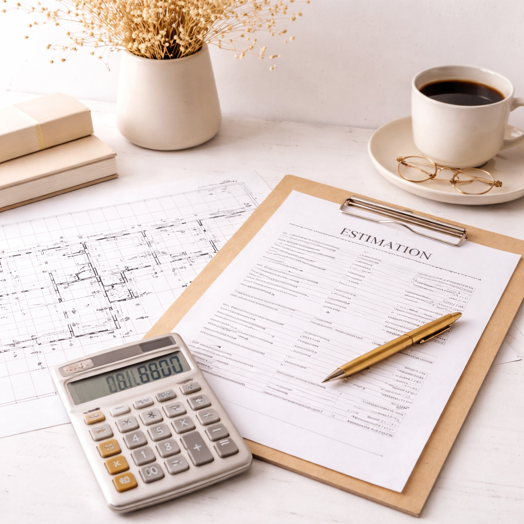 estimer, décorer, agencer