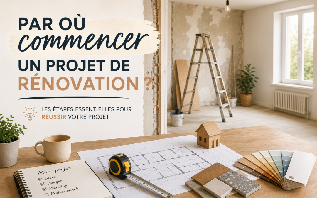 6 étapes pour commencer un projet de rénovation ?